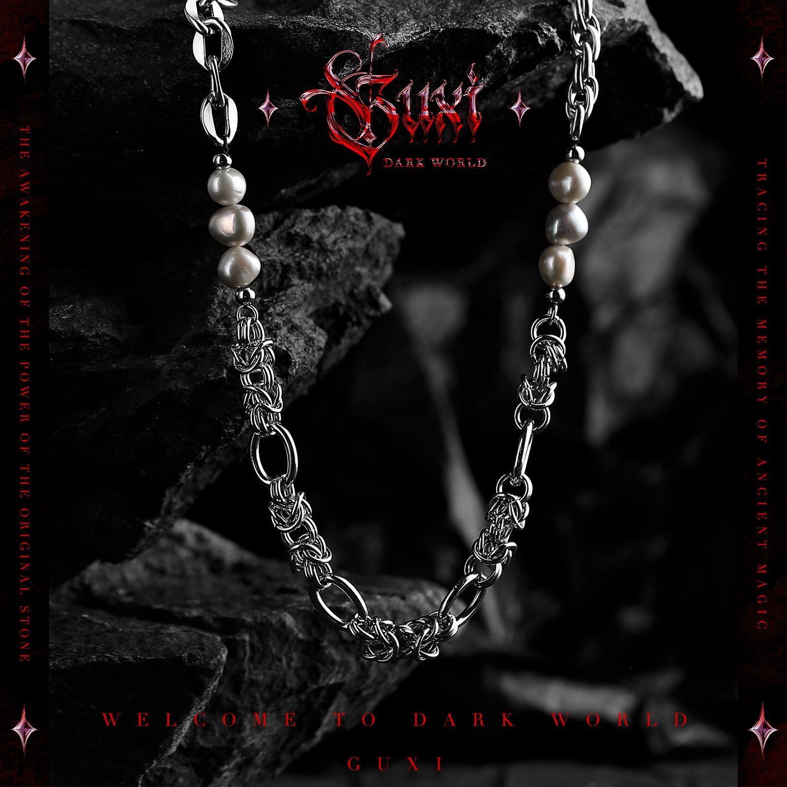 Ghostly Foam - Necklaces - beadchain - Shop