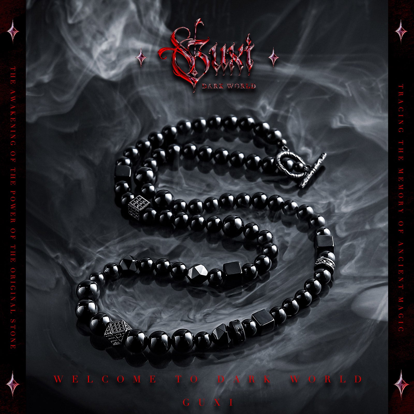 Darkness - Necklaces - beadchain - Shop