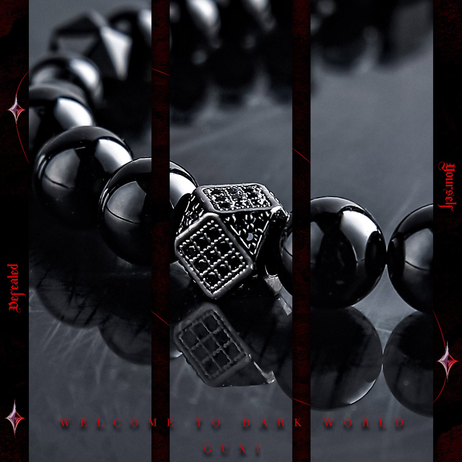 Darkness - Necklaces - beadchain - Shop