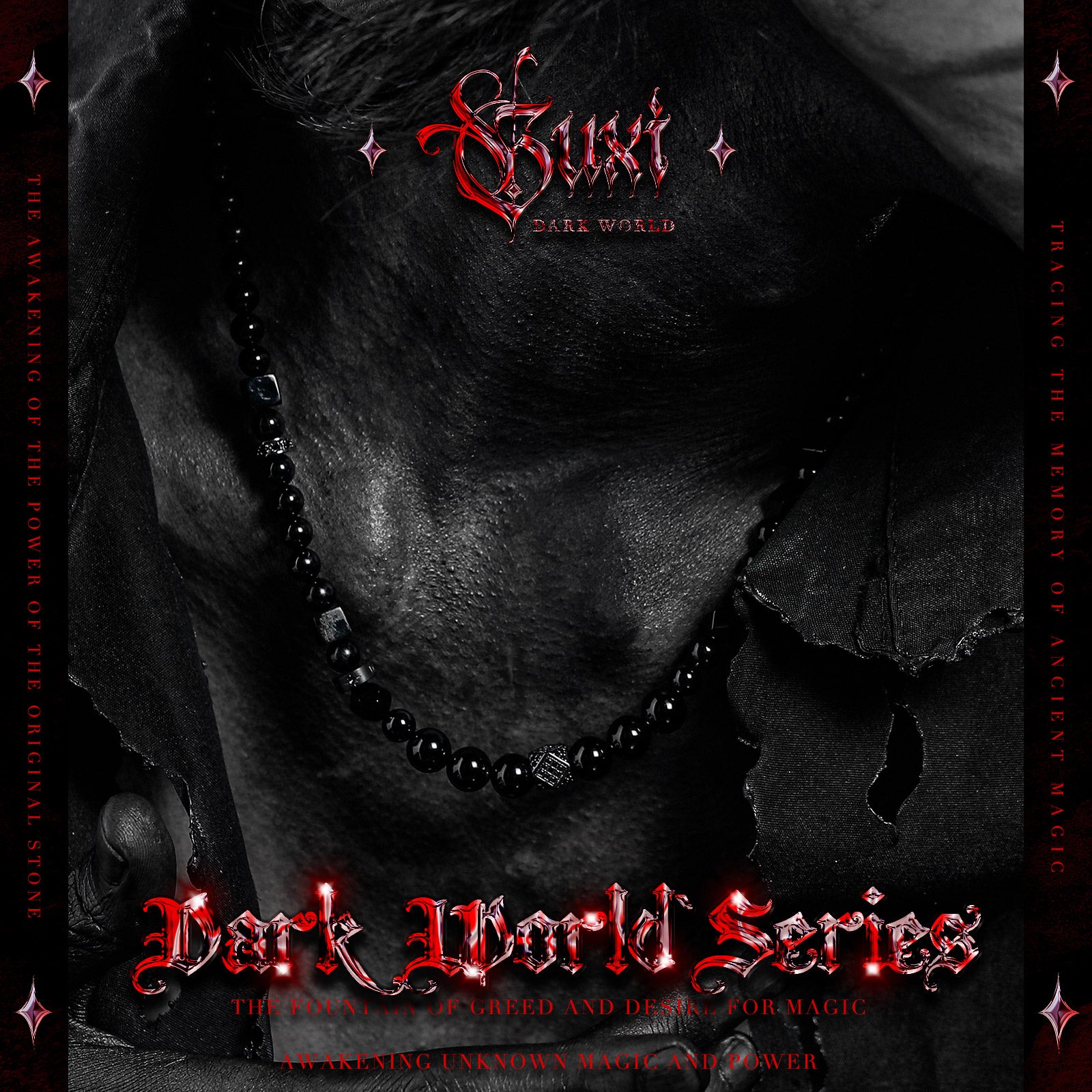 Darkness - Necklaces - beadchain - Shop