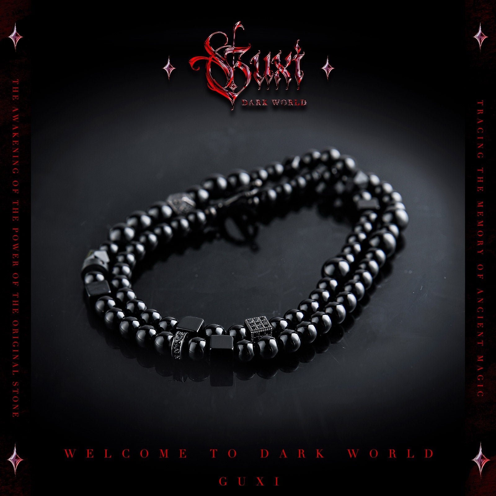 Darkness - Necklaces - beadchain - Shop