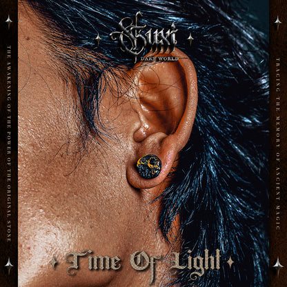 "Time of Light"black Bracelet