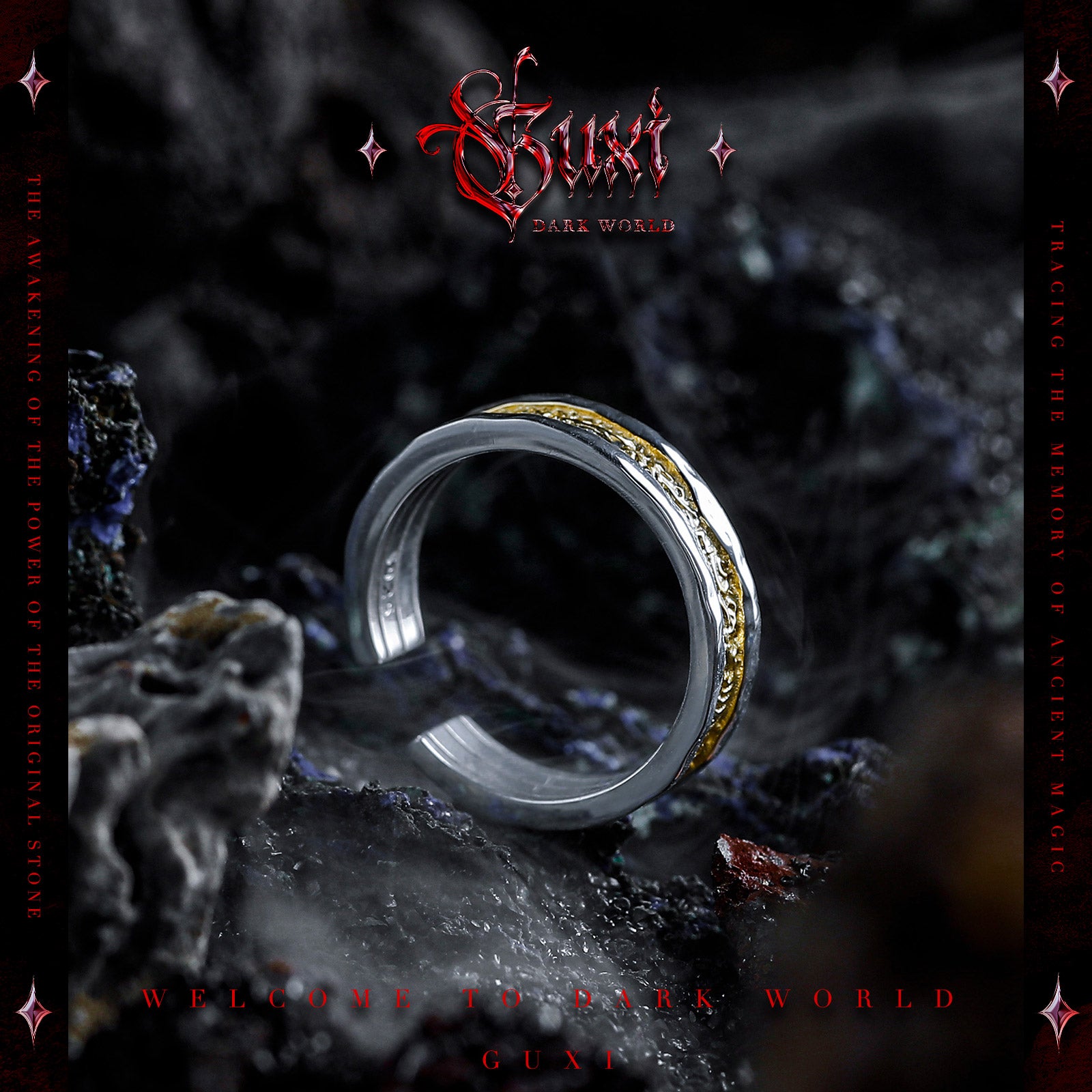 Lava Crest - Rings - silver - Shop