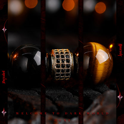 "Dragon Scale"Tiger Eye Bracelet