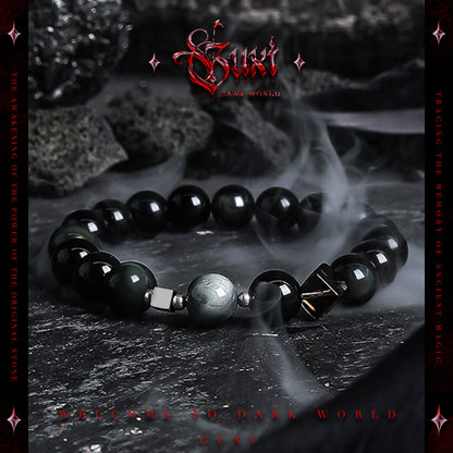 "Eternal Daylight"hawkeye stone Bracelet