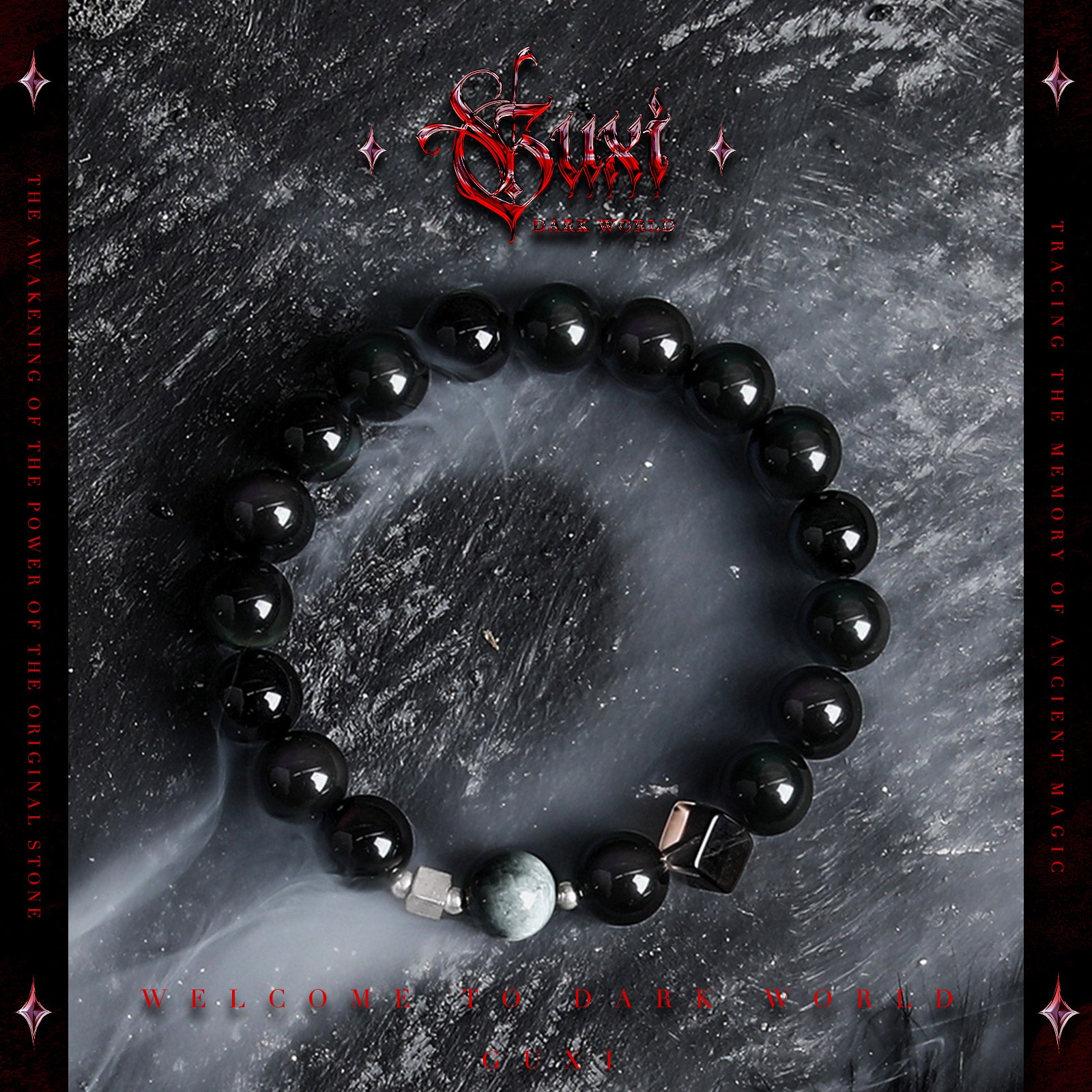 "Eternal Daylight"hawkeye stone Bracelet