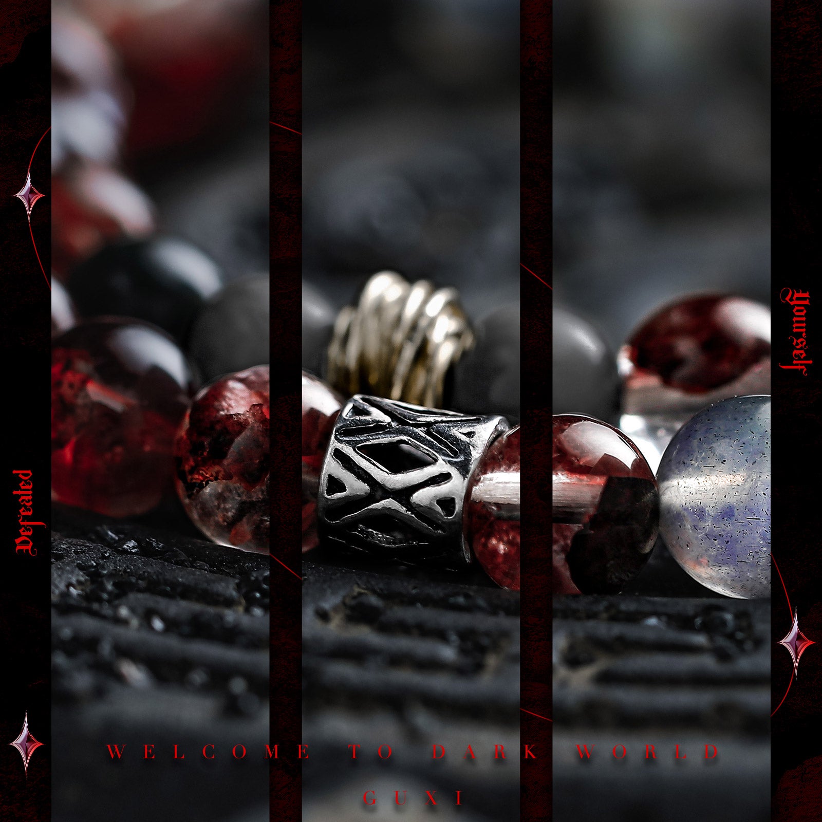 Crimson Moon - Bracelets - multilayered - Shop