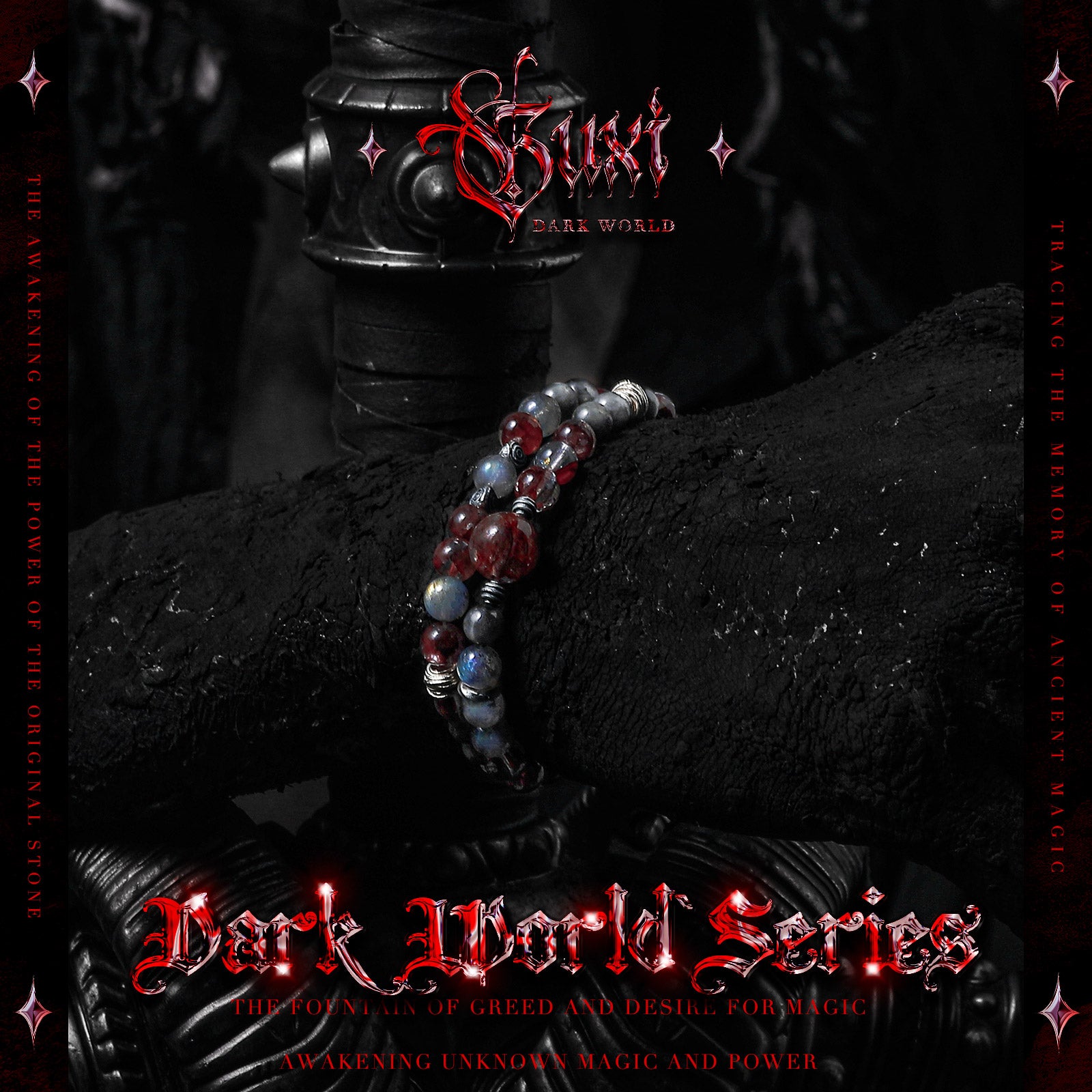 Crimson Moon - Bracelets - multilayered - Shop