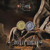 "Ecliptic Glow" Golden earrings - My Store